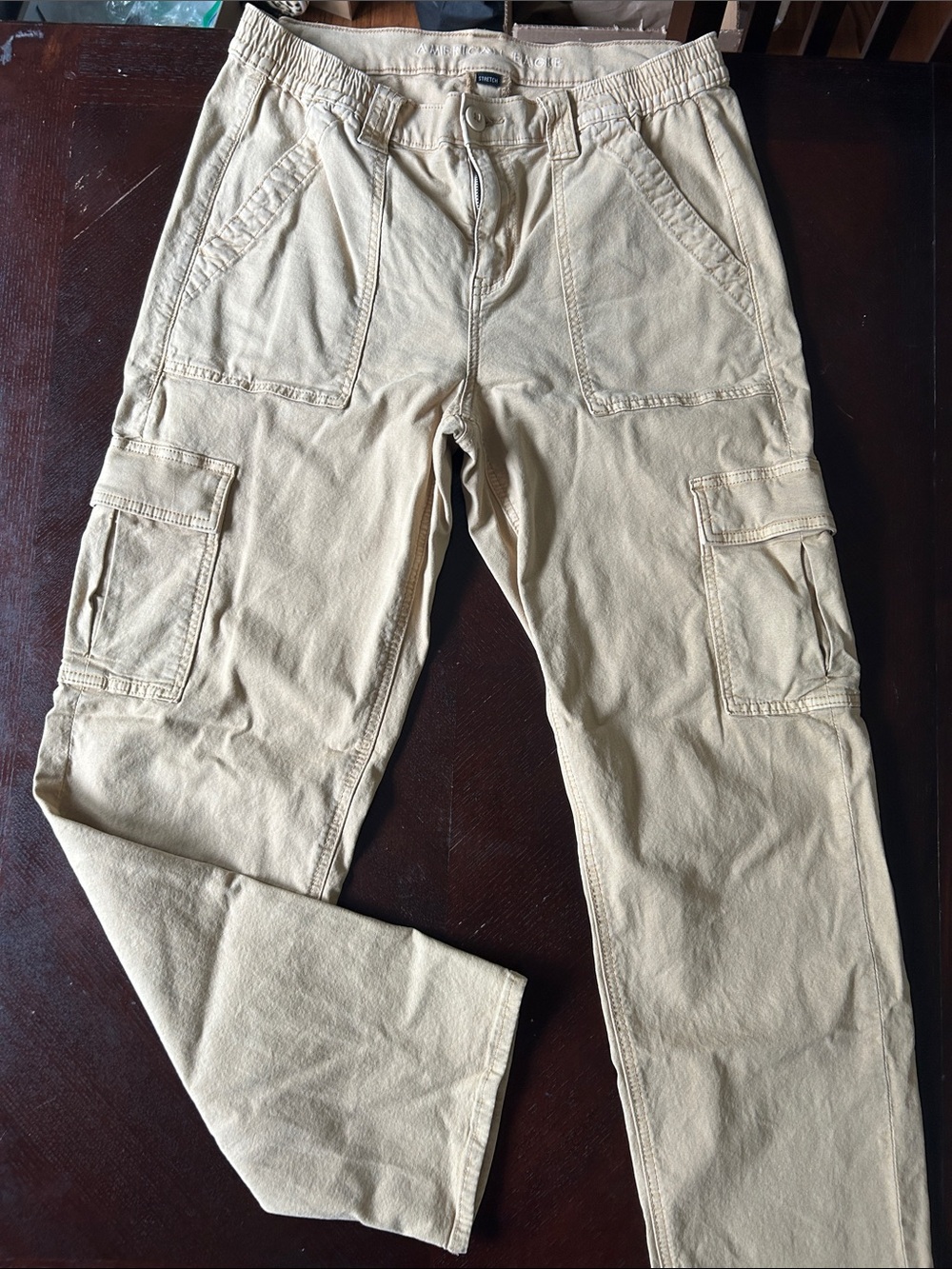 American Eagle Outfitters Tan Cargo Pants